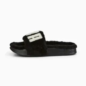 Leadcat 2.0 Fuzz Slides Women | Puma Black-Puma White | PUMA Shop All Puma | PUMA 