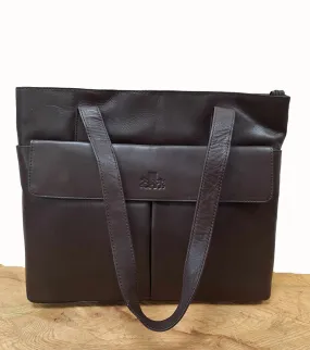 Leather Twin Handle Bag - Rowallan