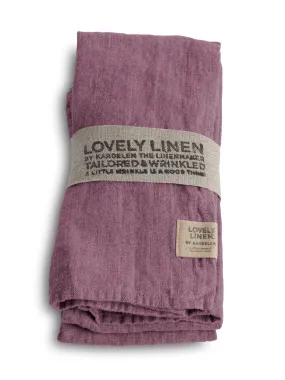 Lovely Linen Lovely Napkins Old Rose