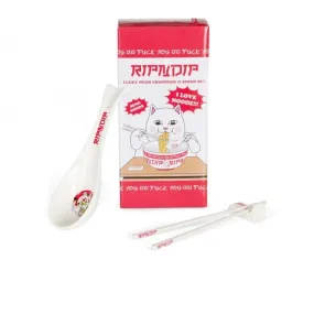 Lucky Nerm Chopstick And Spoon Set