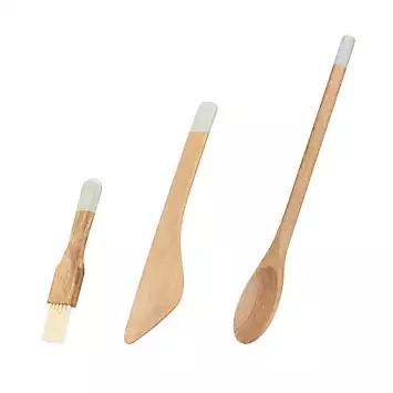 Mary Berry At Home Spatula, Pastry Brush, Spoon Gadget Set | Kaleidoscope