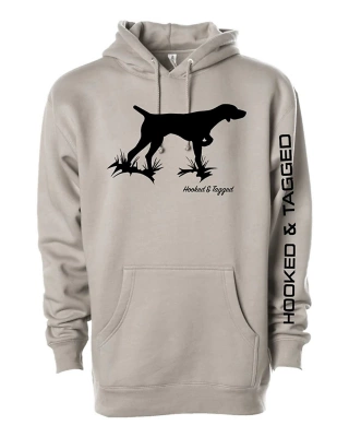 Men's Hooked And Tagged Bird Dog Hoodie