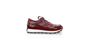 Men's Leather Running Sneakers 55078