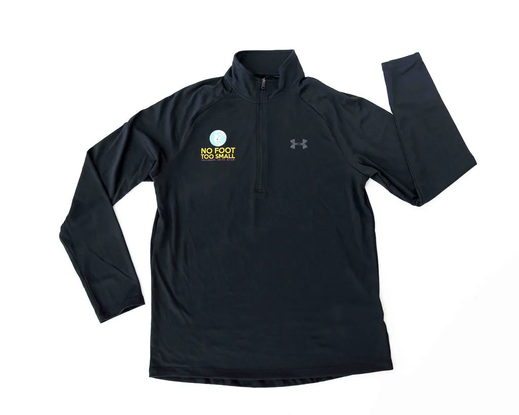 Men's UA 1/4 Zip Pullover- Black