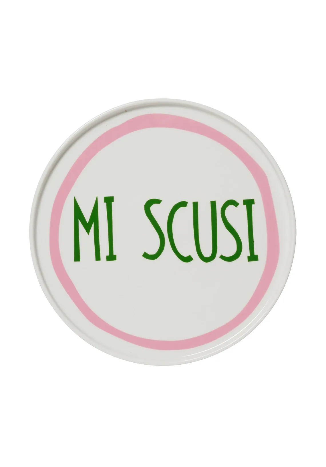 MI SCUSI PLATE