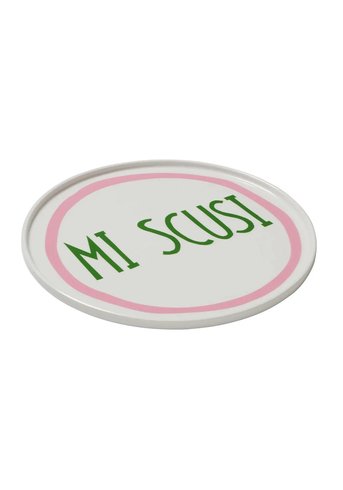 MI SCUSI PLATE