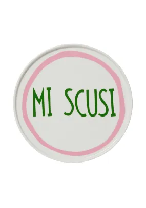 MI SCUSI PLATE