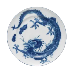 Mottahedeh Blue Dragon Dessert Plate