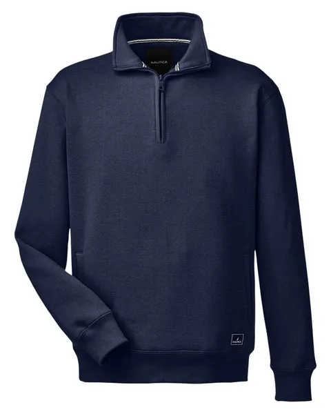 Nautica - Men's Anchor Quarter-Zip Pullover