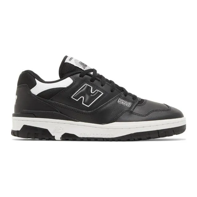 New Balance 550 (Black White/ Black/ White) Men US 8-13 ...