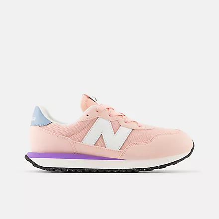 New Balance Big Kid’s 237 Pink with Violet Crush