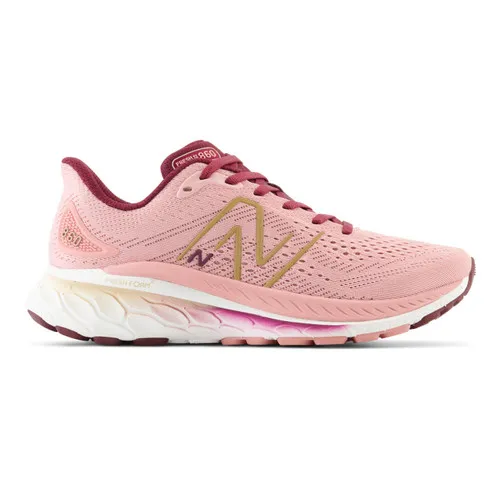 New Balance Women's Fresh Foam X 860v13 - Pink Moon / NB Burgundy