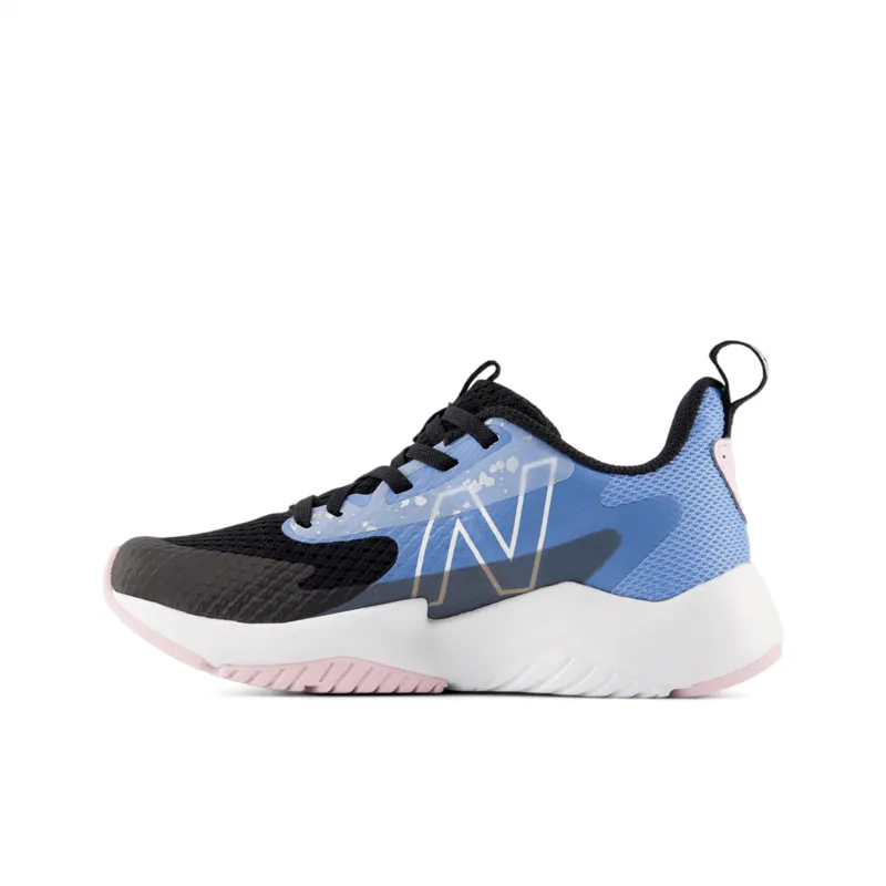 New Balance Youth Girls Rave Run V2 Shoe - PKRAVBL2 (X-Wide)