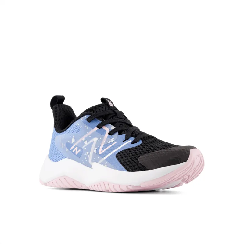 New Balance Youth Girls Rave Run V2 Shoe - PKRAVBL2 (X-Wide)