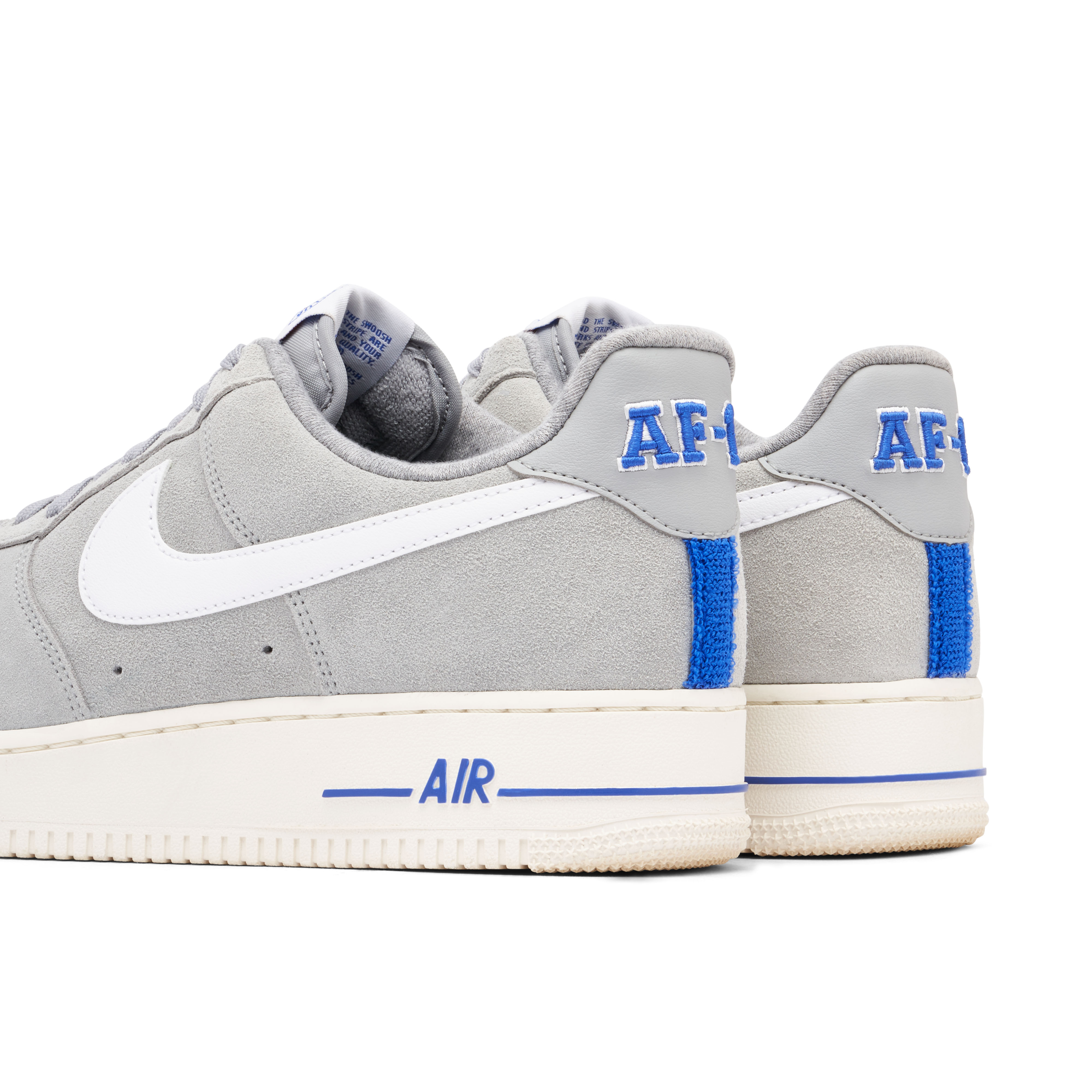 Nike Air Force 1 Low Light Smoke Grey White Sail Hyper Royal | DH7435-001 | Laced