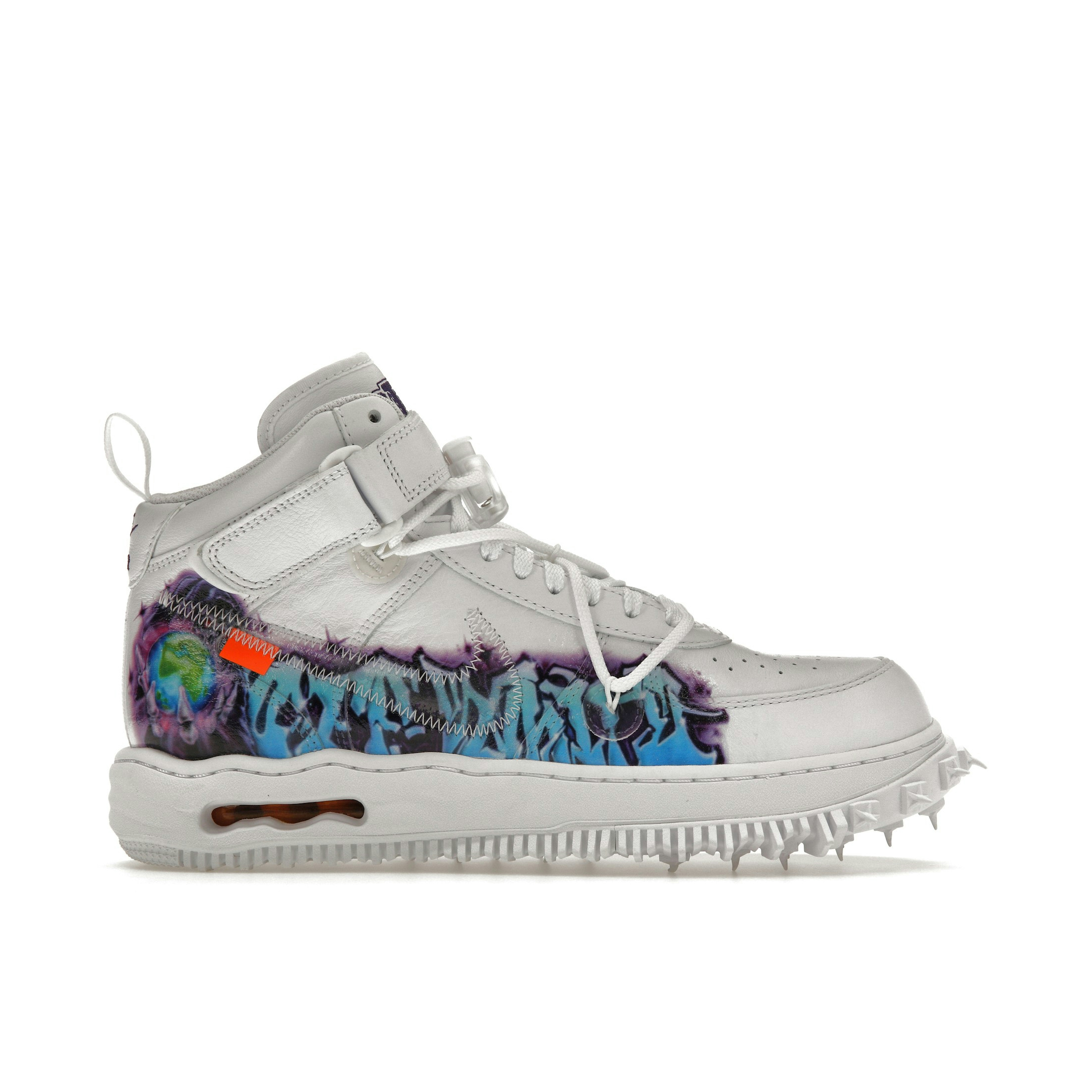 Nike Air Force 1 Mid x Off-White Graffiti White | DR0500-100 | Laced