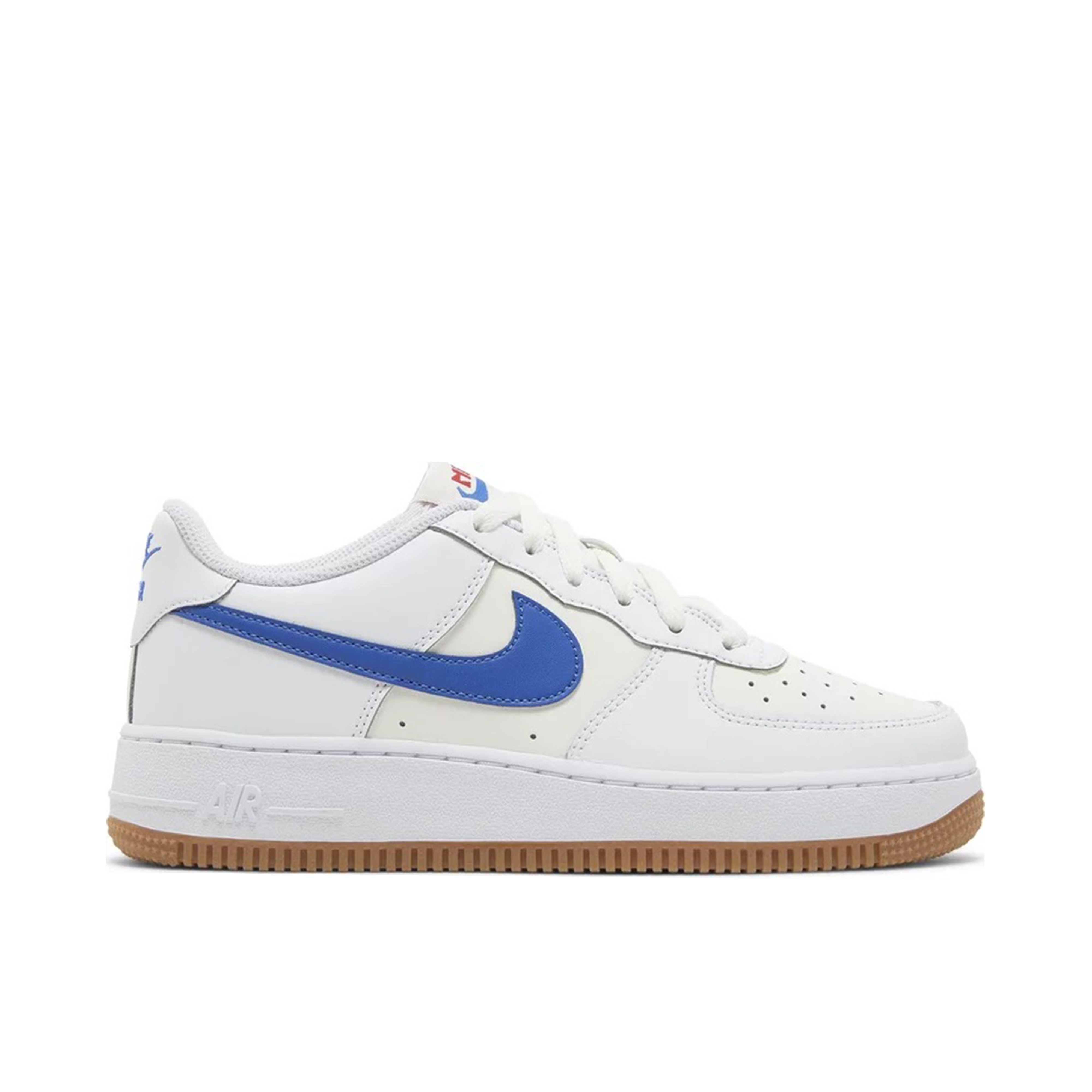 Nike Air Force 1 White Royal Blue Gum GS | DX5805-179 | Laced