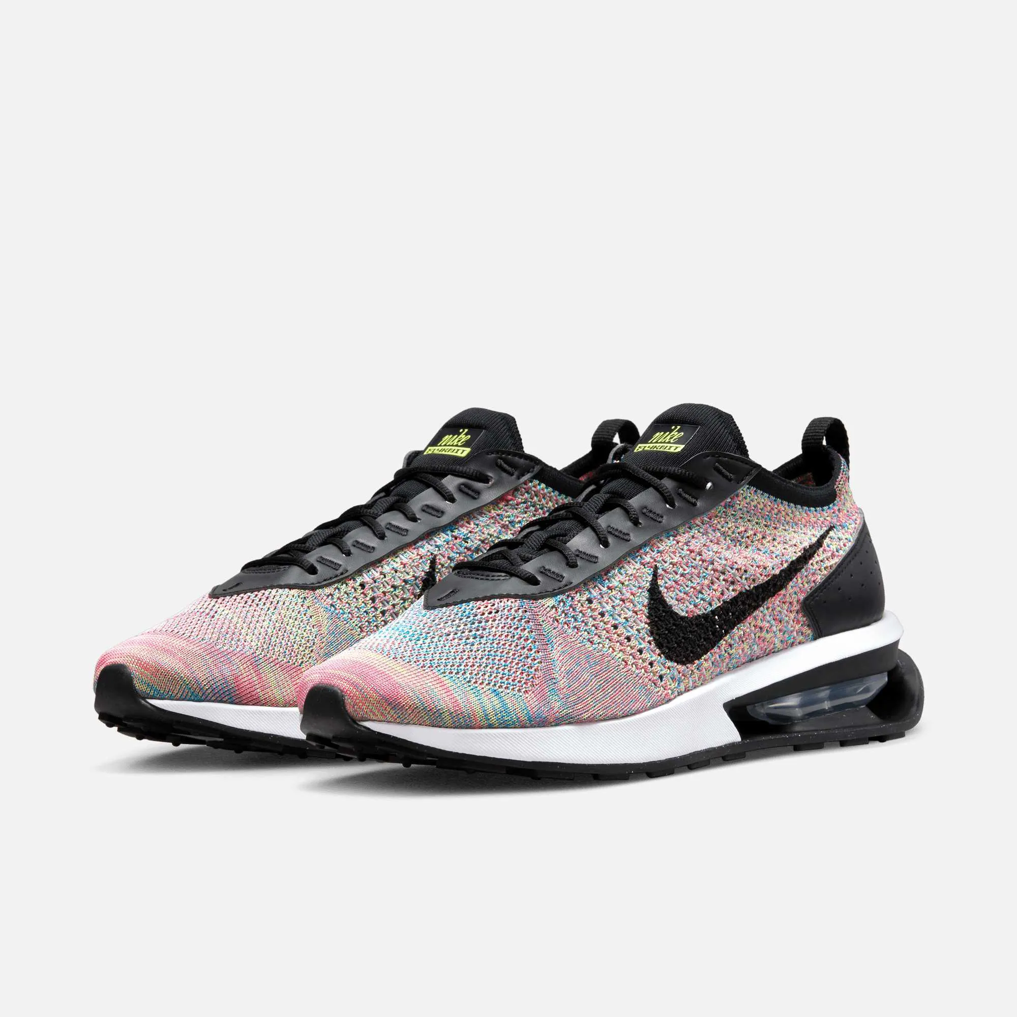 Nike Air Max FlyKnit Racer Ghost Green Pink Blast