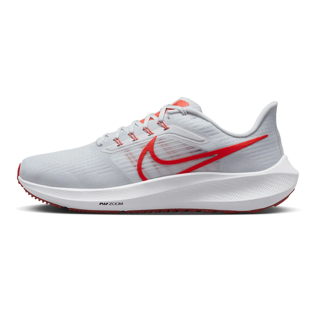 Nike Air Zoom Pegasus 39 - Platinum Tint - Light Crimson - White - Adobe