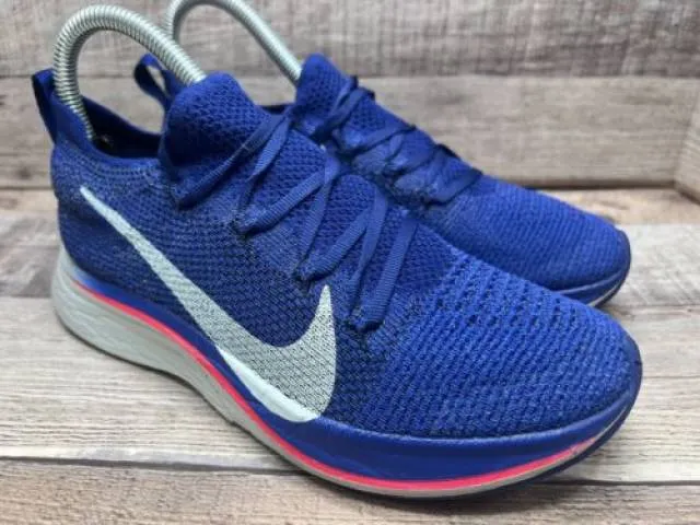 Nike Air Zoom Vaporfly 4% Blue Running AJ3857-400 Men Sz...