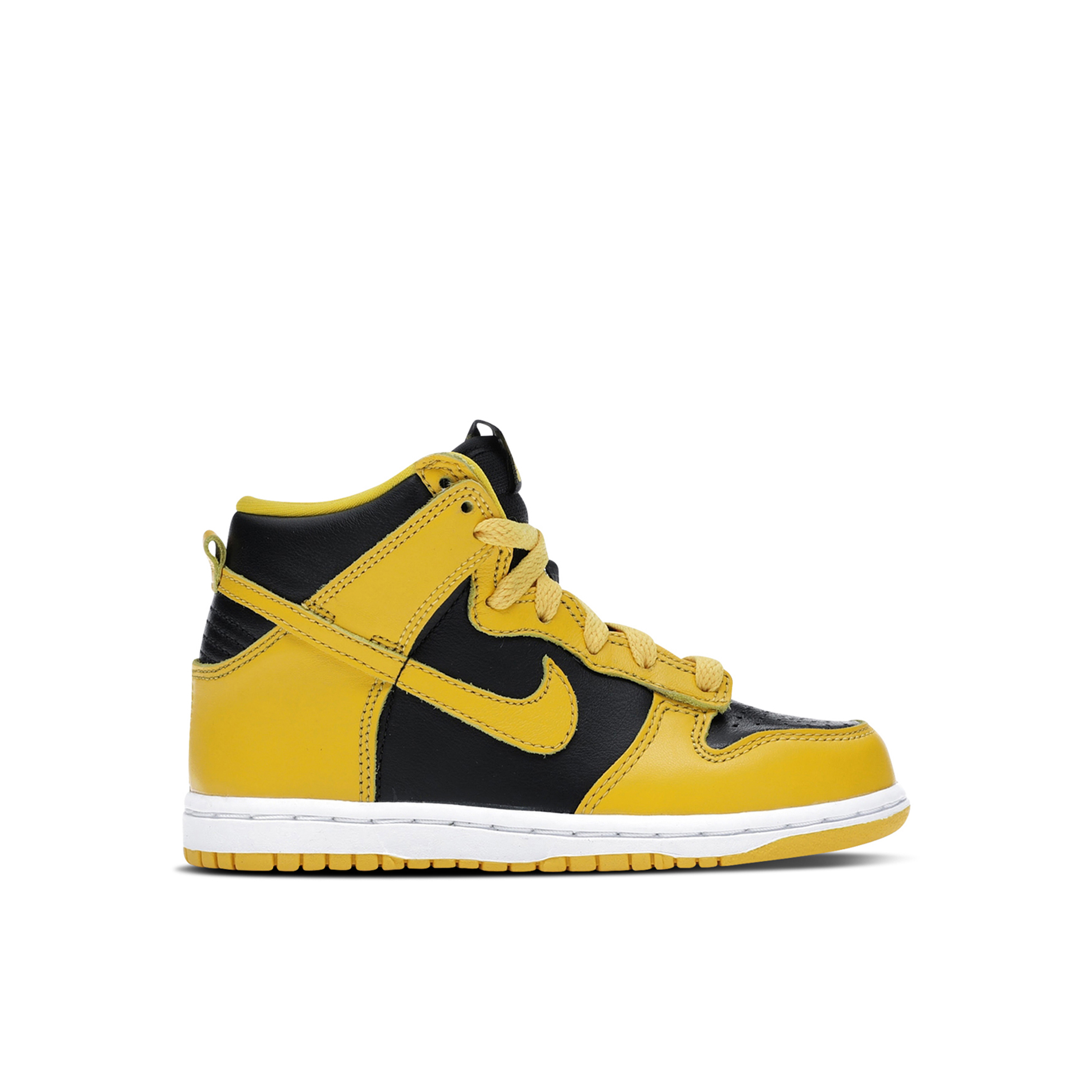 Nike Dunk High Black Yellow PS | DC9053-002 | Laced