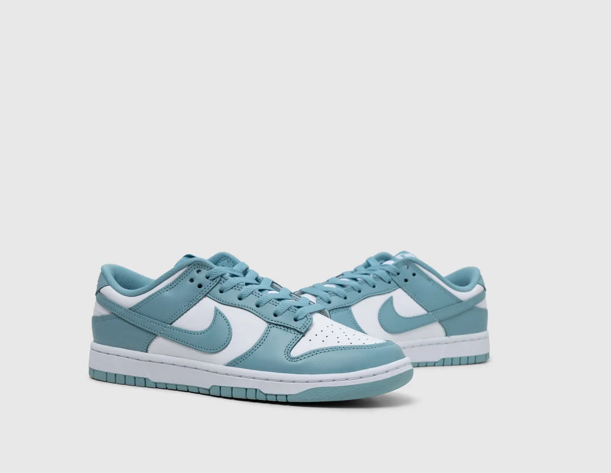 Nike Dunk Low Retro White / Denim Turqoise