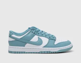 Nike Dunk Low Retro White / Denim Turqoise