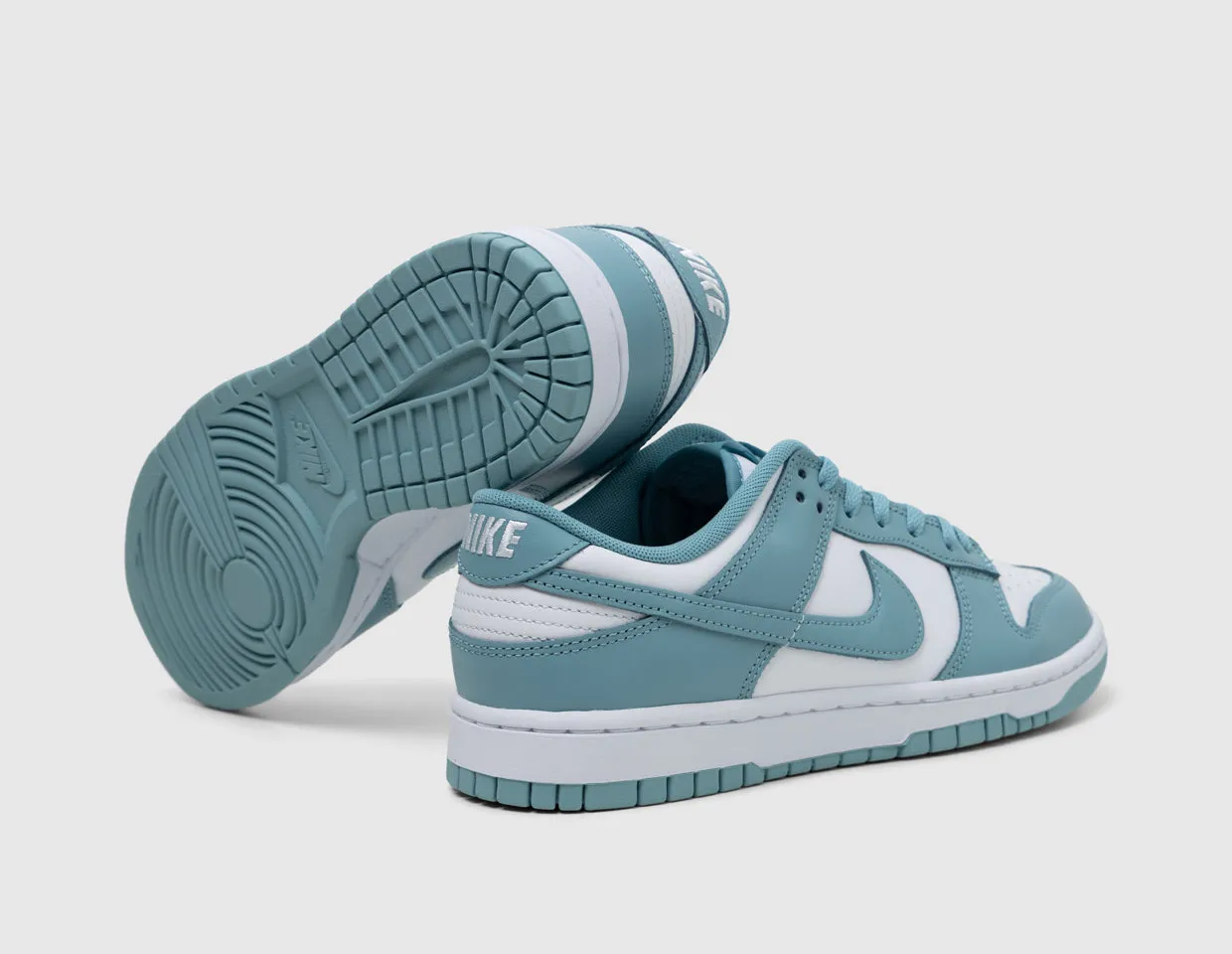 Nike Dunk Low Retro White / Denim Turqoise