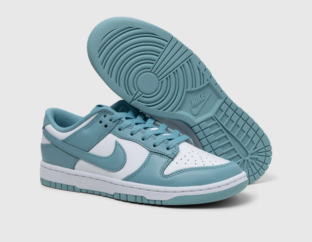 Nike Dunk Low Retro White / Denim Turqoise