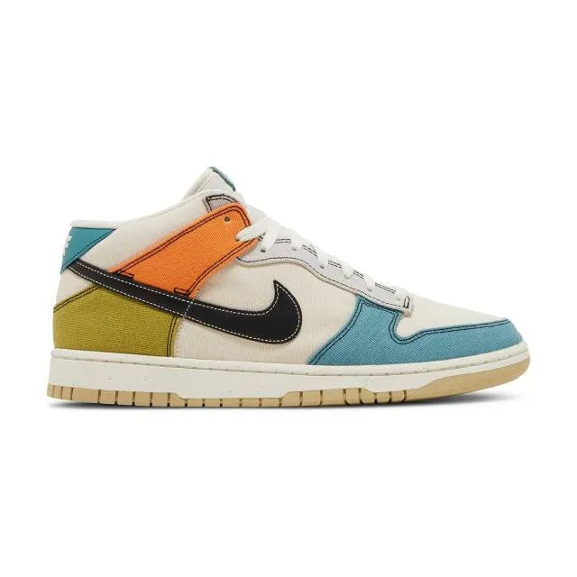 Nike Dunk Mid (Pale Ivory Multi-Color/ Mineral Teal/ Mos...