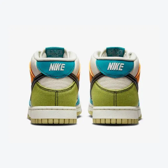 Nike Dunk Mid (Pale Ivory Multi-Color/ Mineral Teal/ Mos...