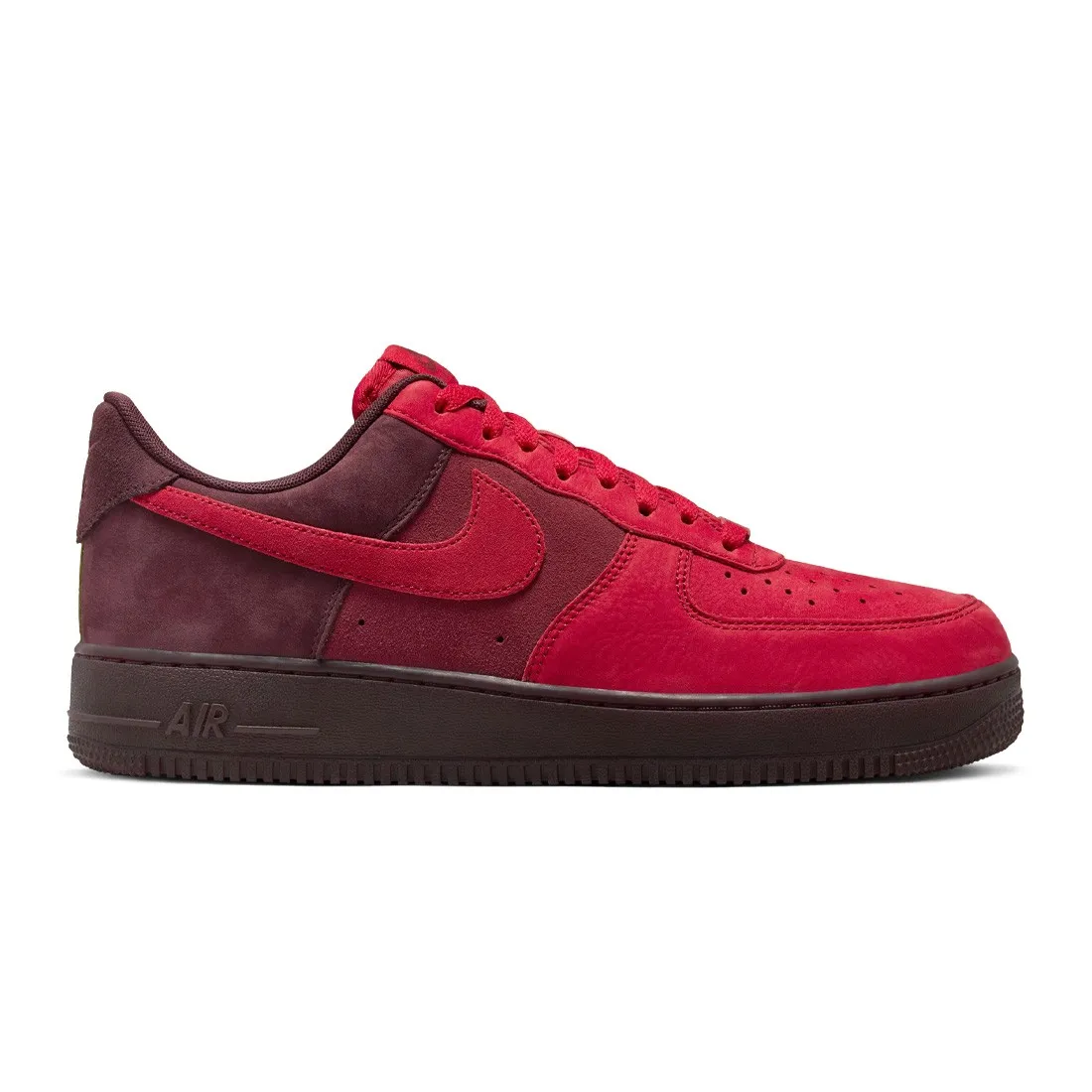 Nike Men Air Force 1 '07 (gym red / gym red-burgundy crush-team red)