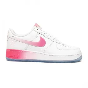 Nike Men Air Force 1 '07 Prm (white / lotus pink-yellow gold-blue jay)