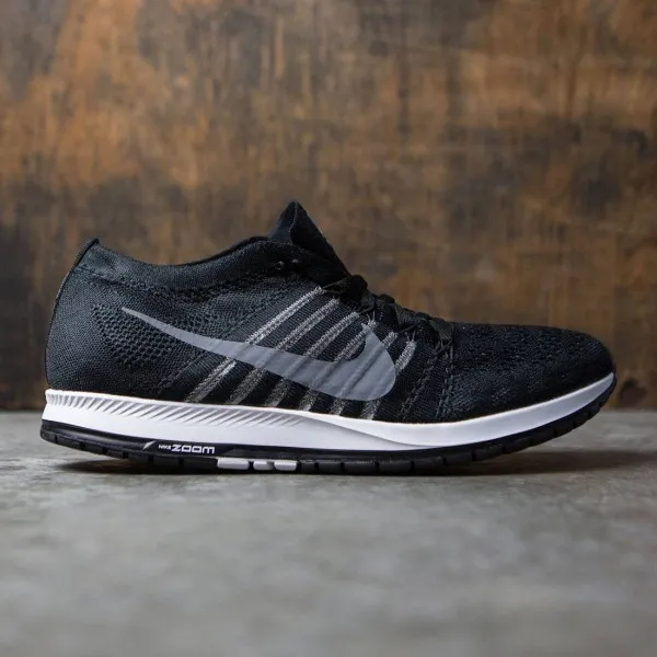 Nike Men Air Zoom Flyknit Streak 6 Racing (black / dark grey-white)