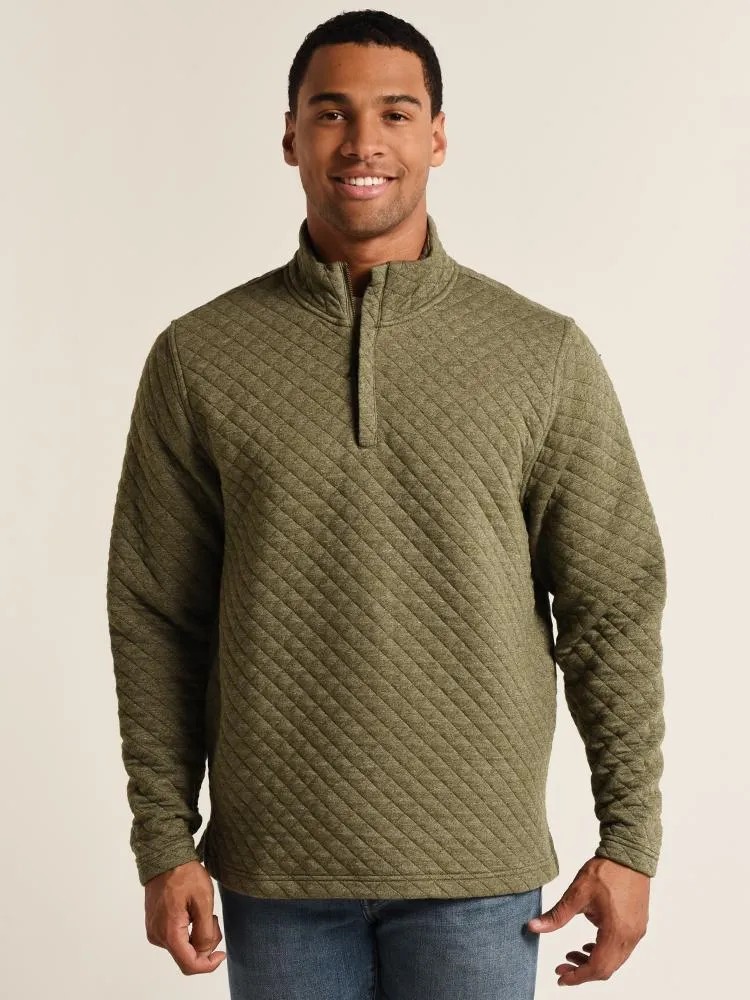     OXFORD  Linden Long Sleeve 1/4 Zip Pullover    