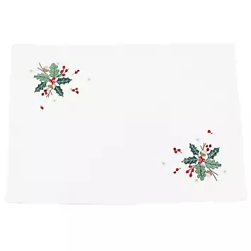 Peggy Wilkins Set of 4 Holly Oak Placemats | Kaleidoscope