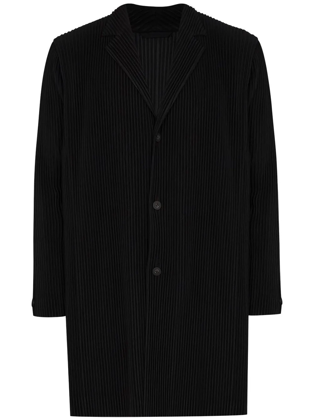 Pleated Jacket - Black