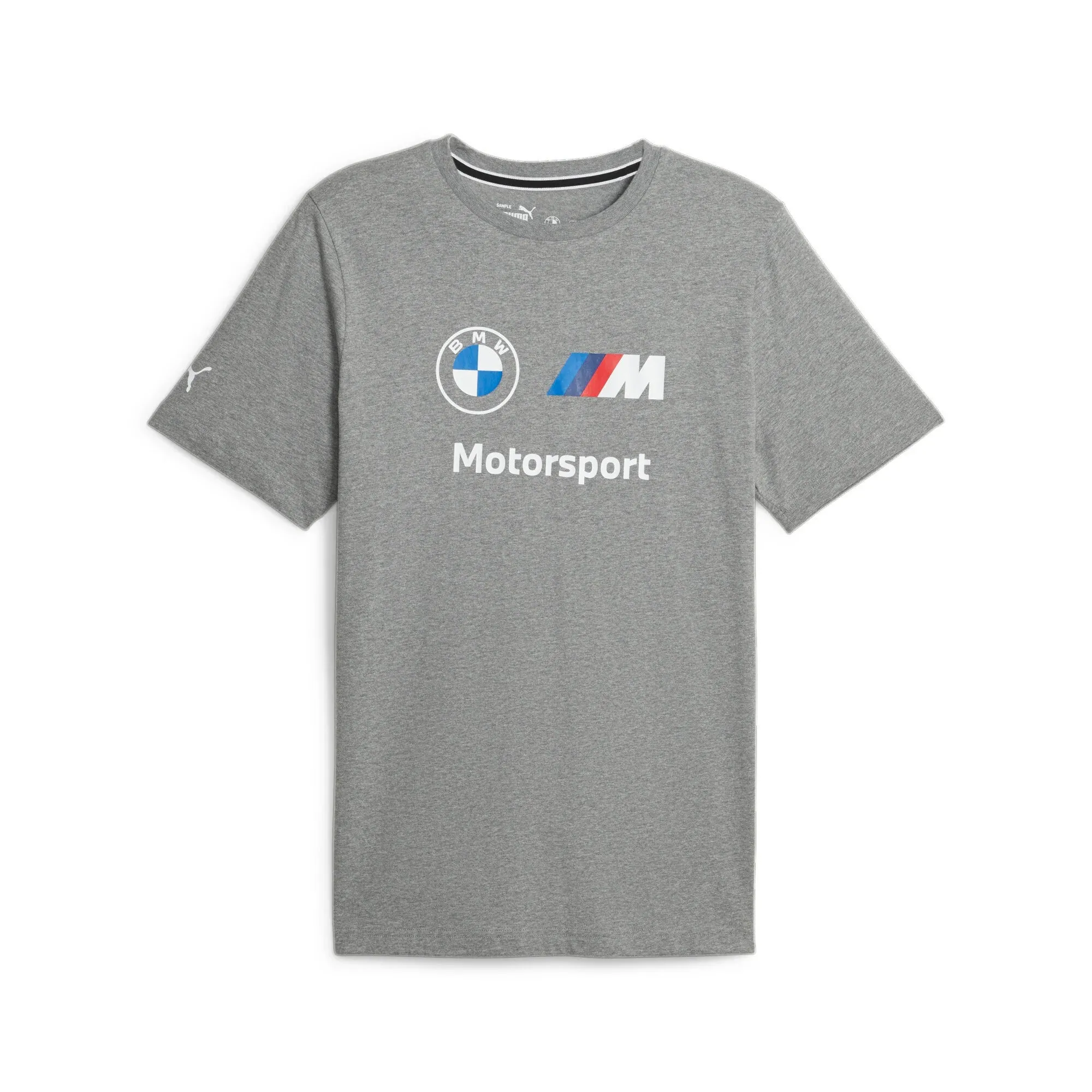 Puma BMW MMS ESS LOGO TEE Men’s -MEDIUM GREY HEATHER