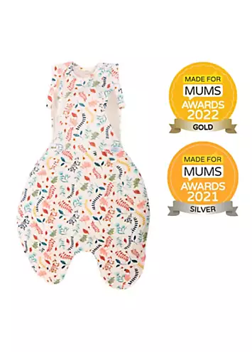 Purflo Swaddle to Sleep Baby Sleeping Bag 2.5 Tog 0 - 4 Months | Grattan