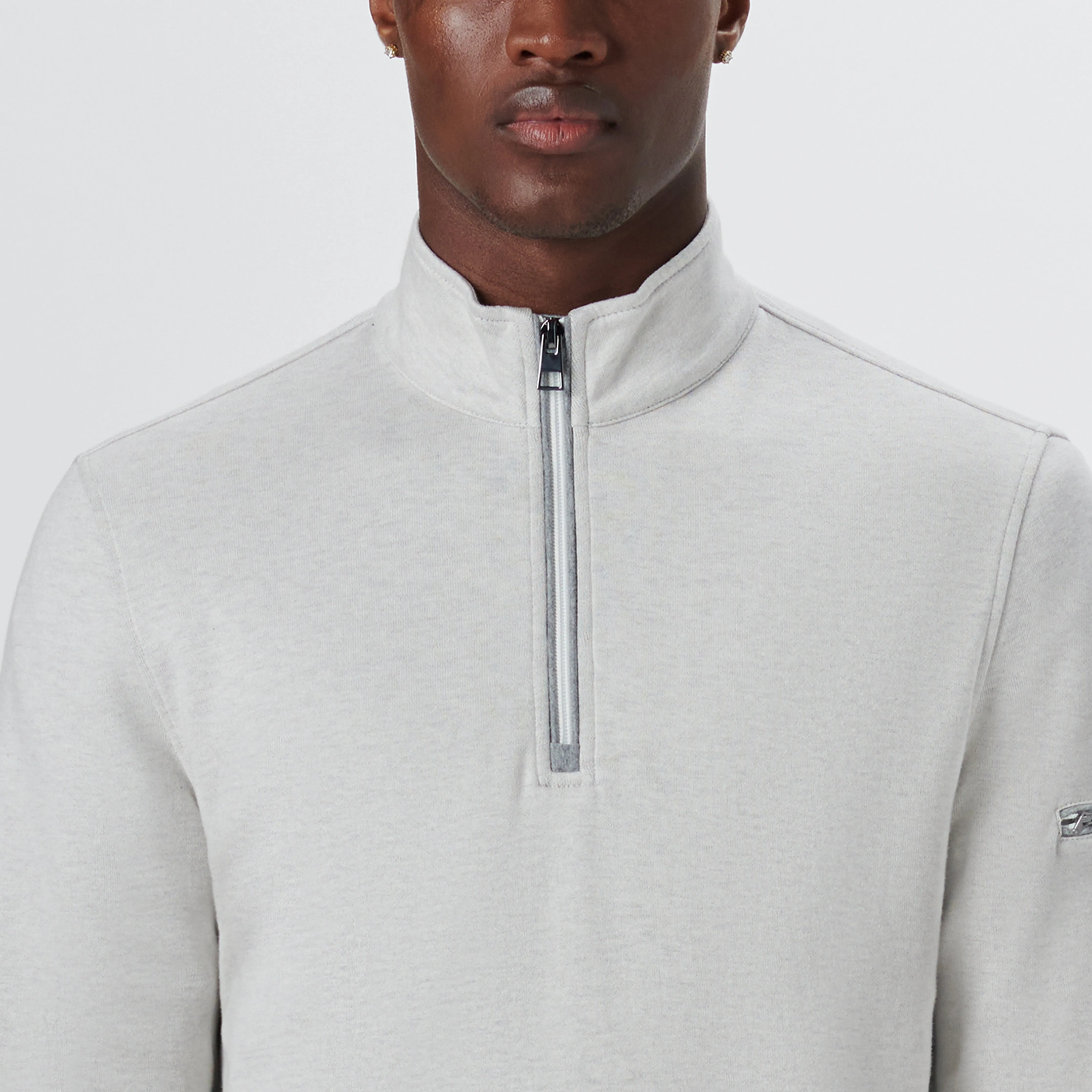 Quarter Zip Pullover Sweatshirt