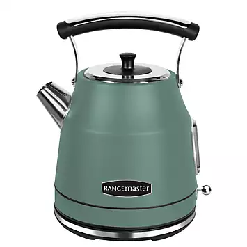 Rangemaster Classic 1.7L 3KW Quiet Boil Kettle RMCLDK201MG - Mineral Green | Kaleidoscope