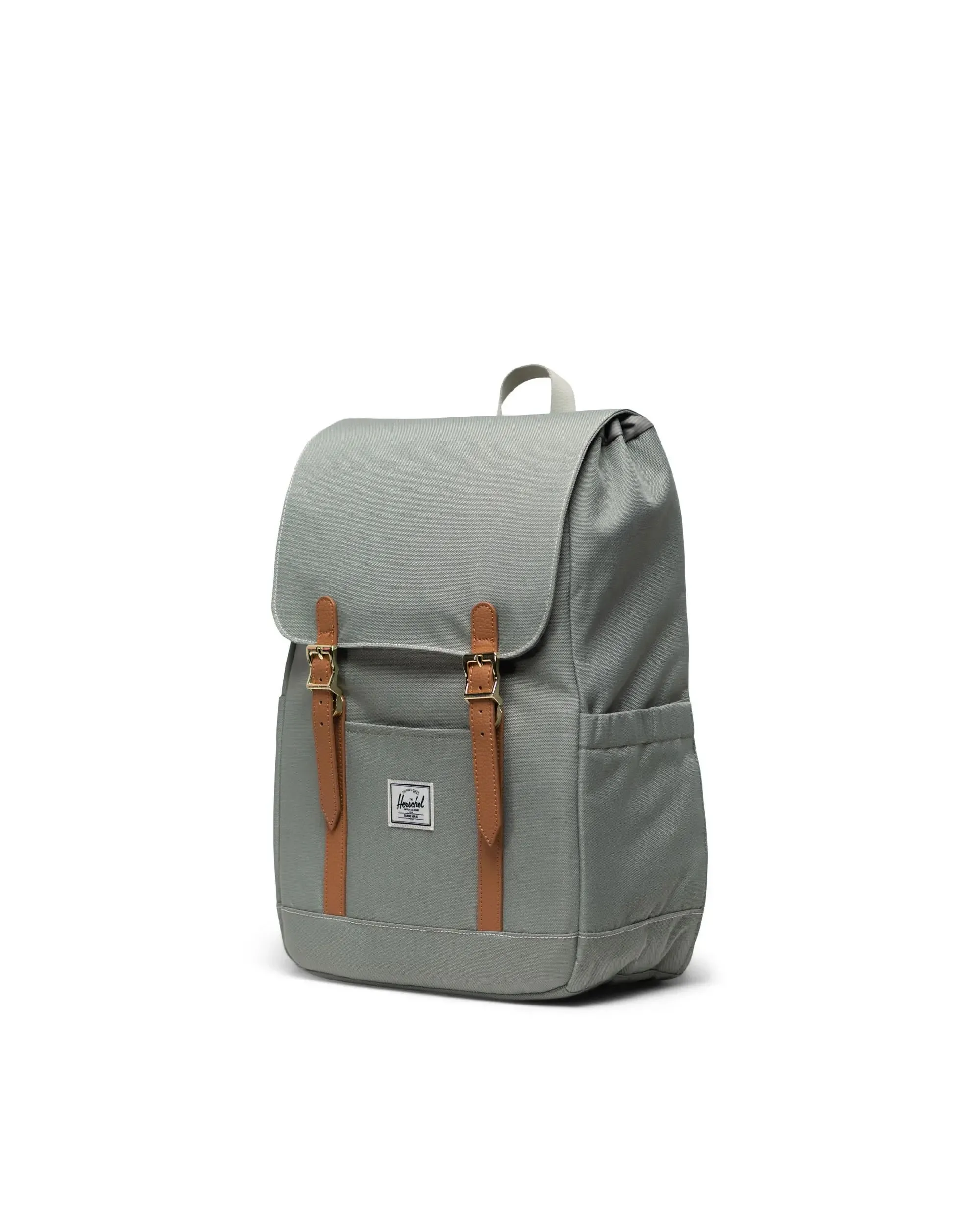 Retreat Small Backpack (Seagrass + White Stitch)