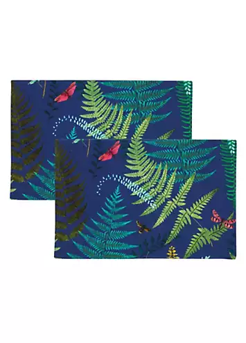 RHS Woodland Fern Set of 2 Indoor/Outdoor Placemats | Kaleidoscope