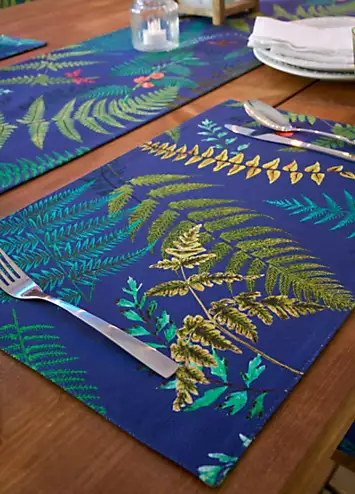 RHS Woodland Fern Set of 2 Indoor/Outdoor Placemats | Kaleidoscope