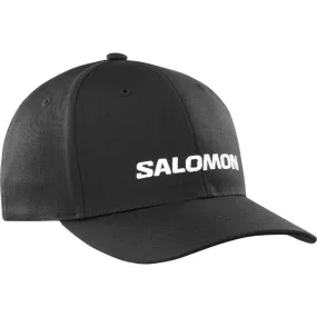 Salomon Logo Cap Deep Black OSFA