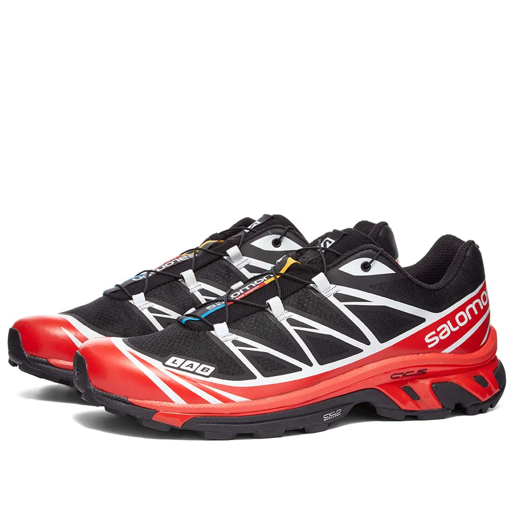 Salomon XT-6 ADVANCEDBlack, Racing Red & White