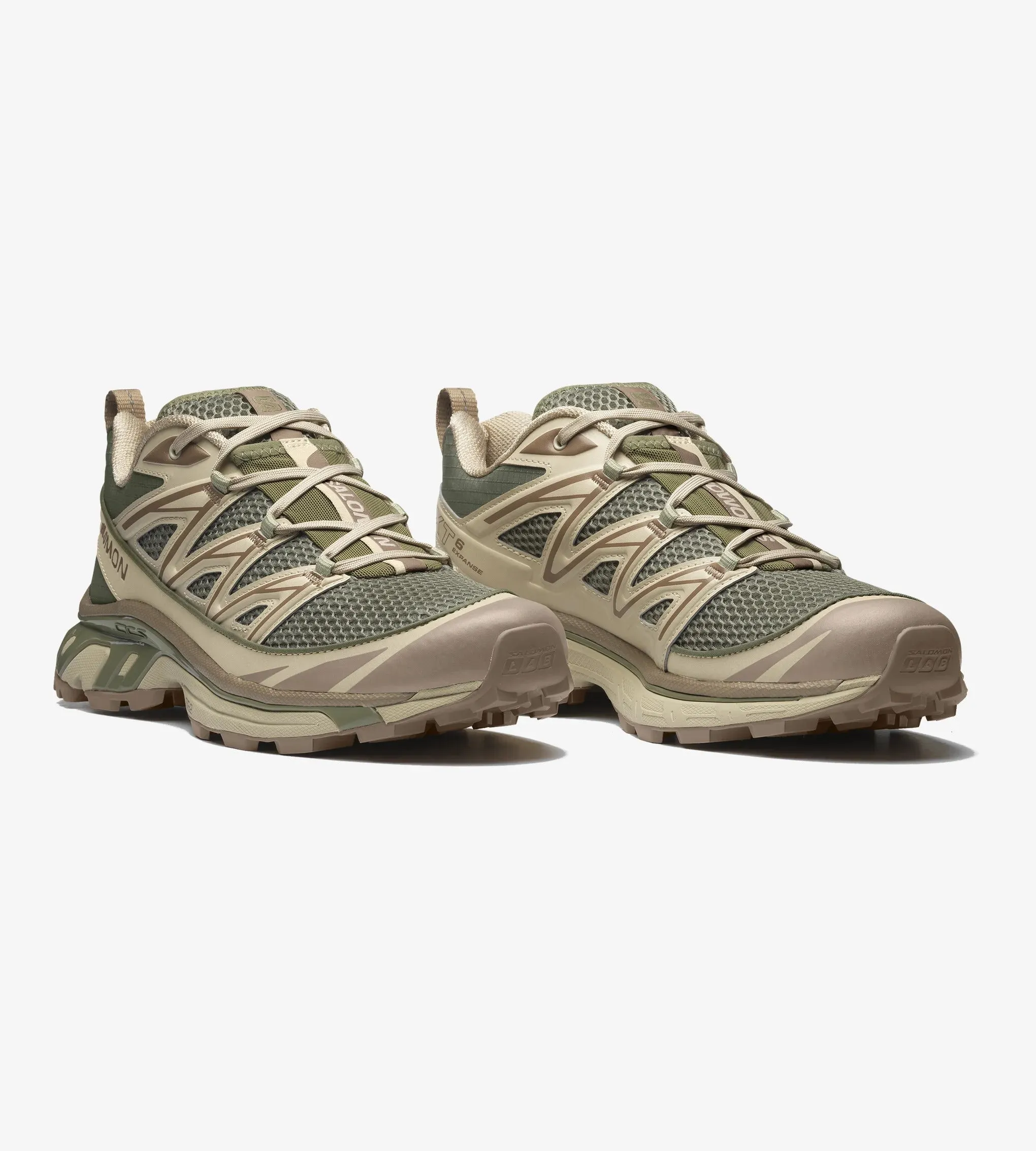 Salomon XT-6 UNISEX EXPANSE Seasonal - Deep Lichen Green / Cement / Portabella