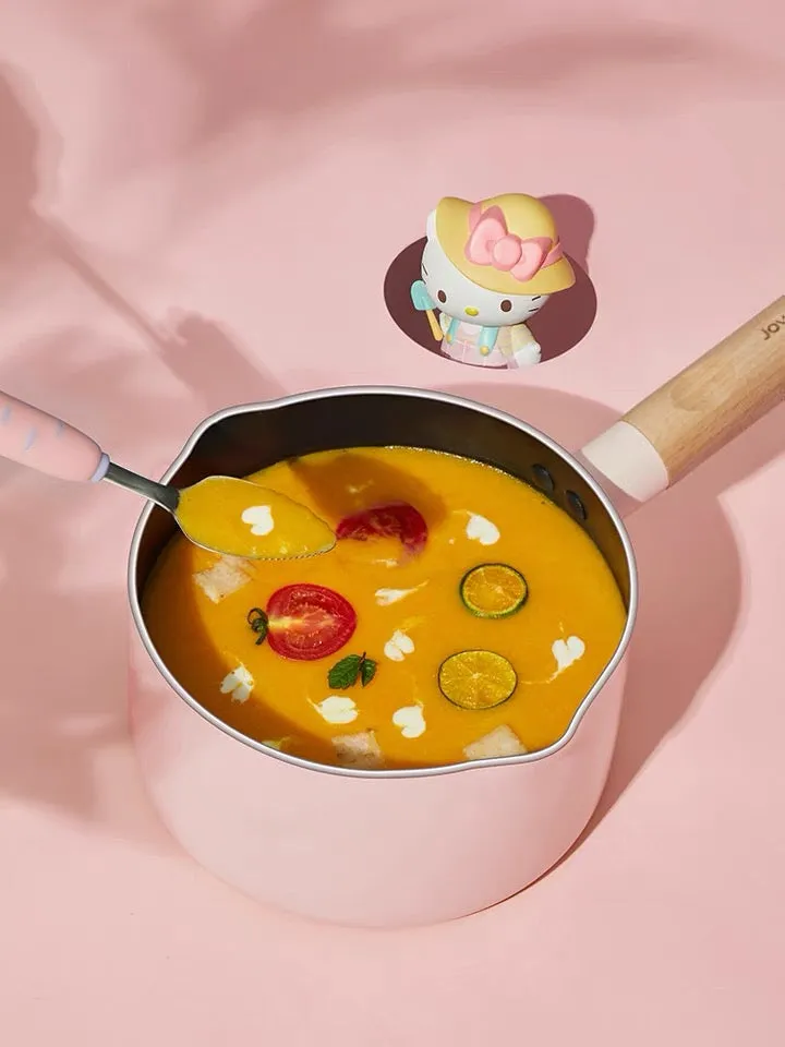 Sanrio licensed pink cookware Hellokitty 16cm saucepan 6.2inch