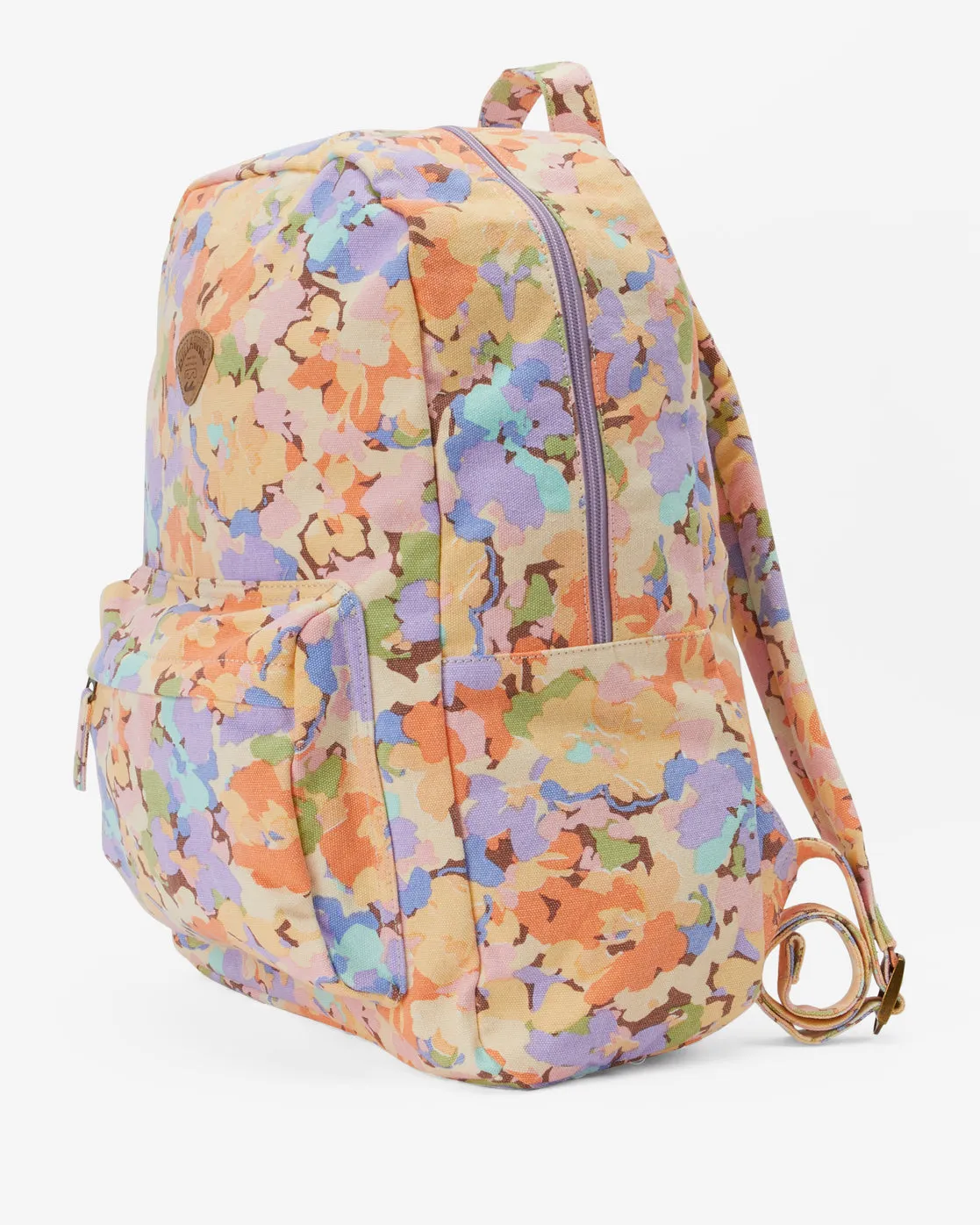 Schools Out Canvas Backpack - Lilac Breeze