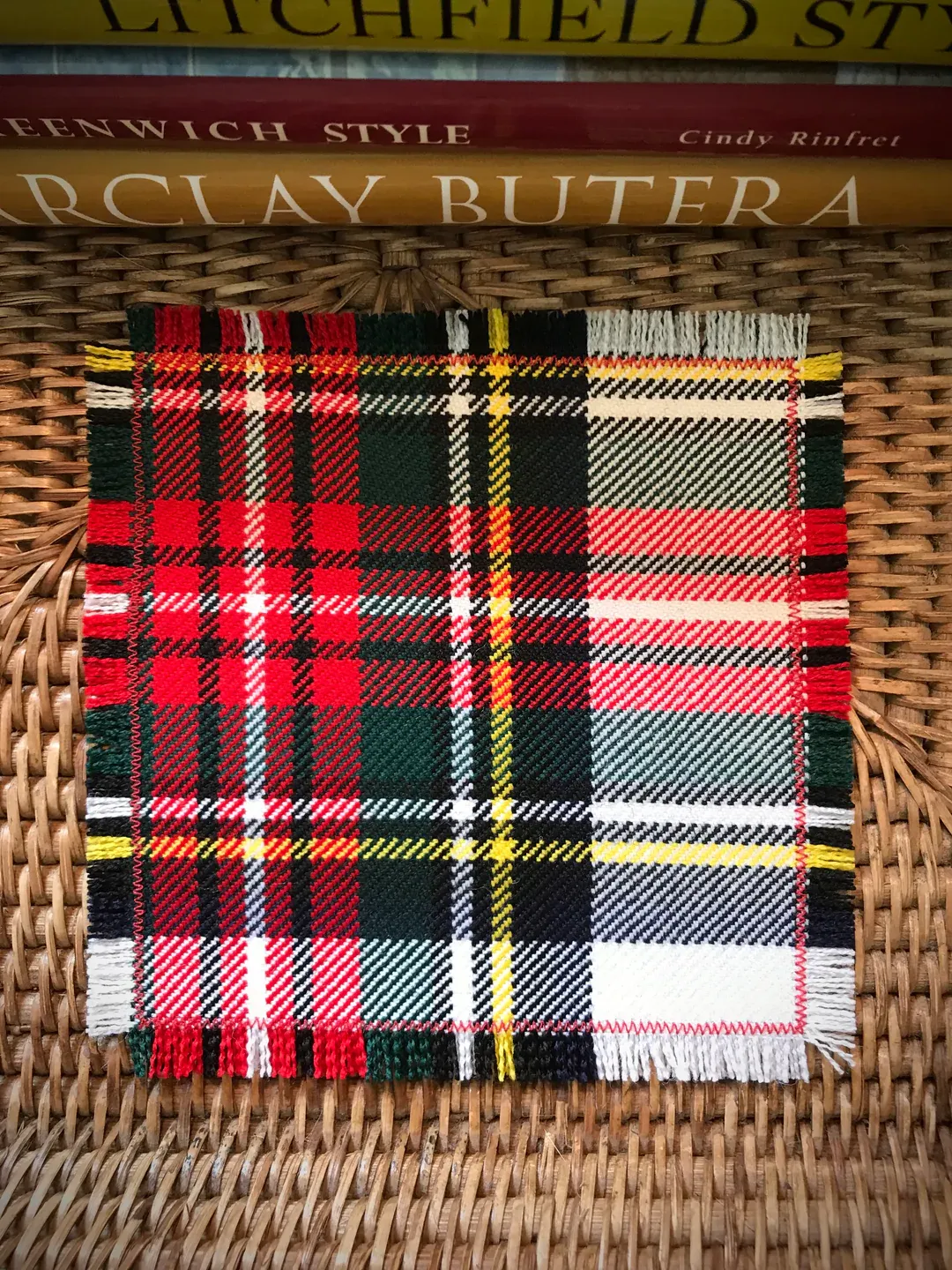 Signature Tartan Cocktail Napkins